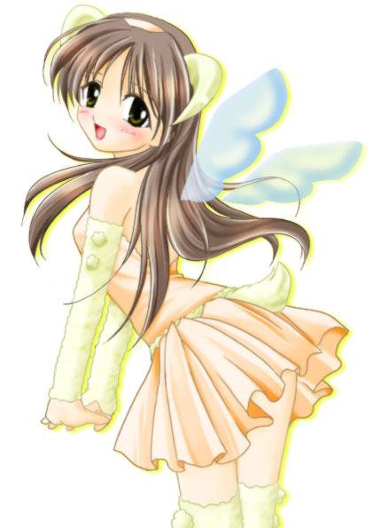 Cute Anime Angel Wings. I'm In Love with Anime